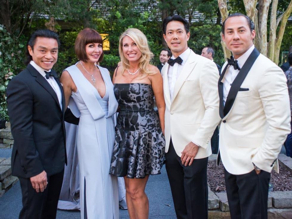 Van CleeF & Arpels party, April 2016, Quang Henderson, Staci Henderson, Tifany Wong, Randall Wong, Cenk Ozdogan