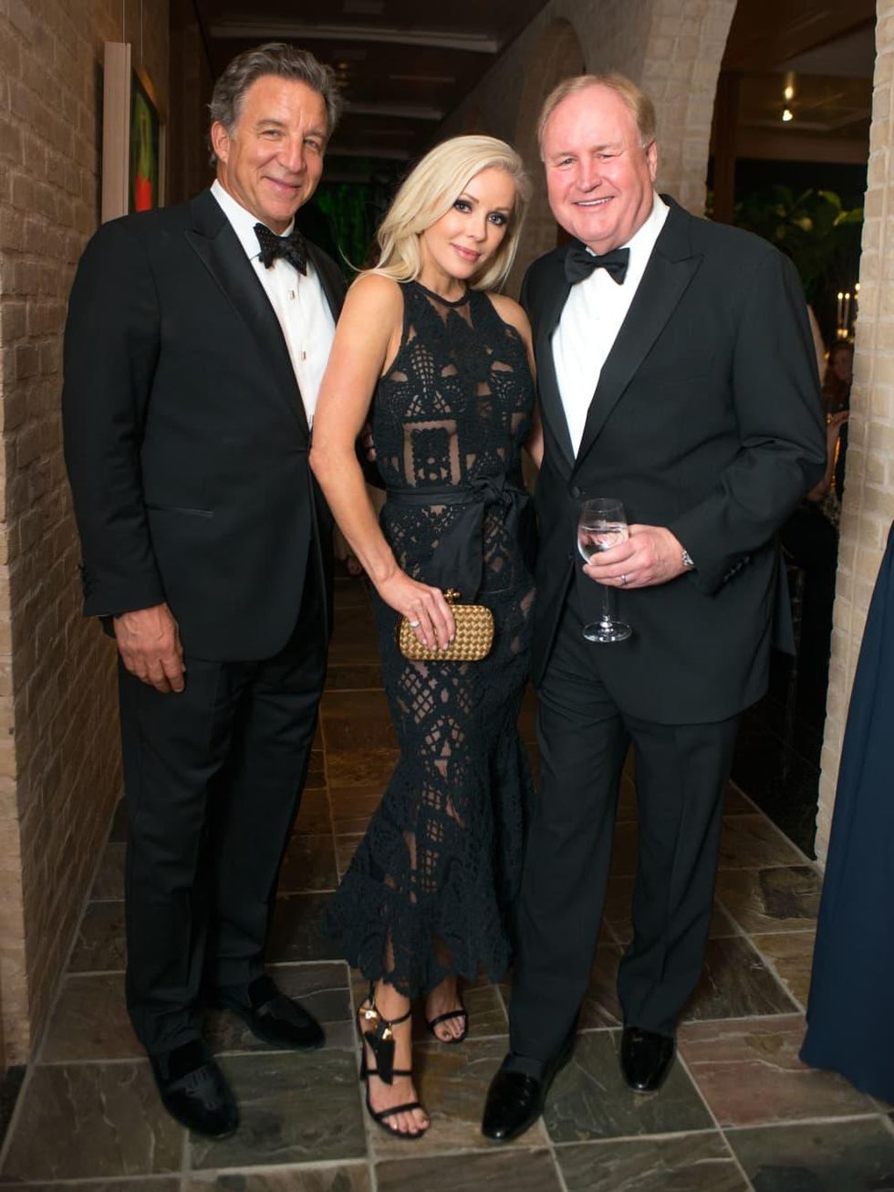 Van Cleef & Arpels party, April 2016, Steve Wyatt, Joyce Echols, Gary Petersen