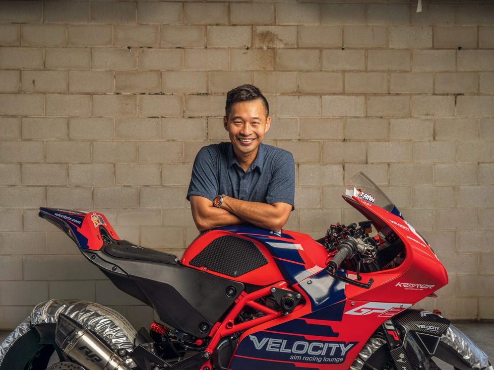 Velocity sim racing lounge Viet Tran