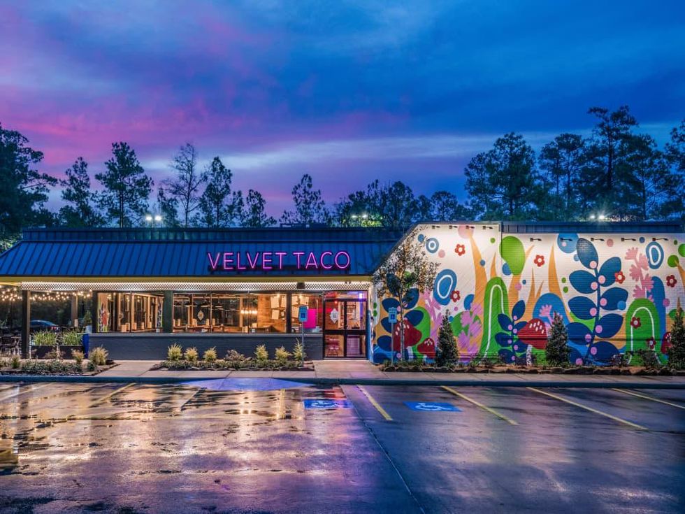 Velvet Taco Woodlands exterior