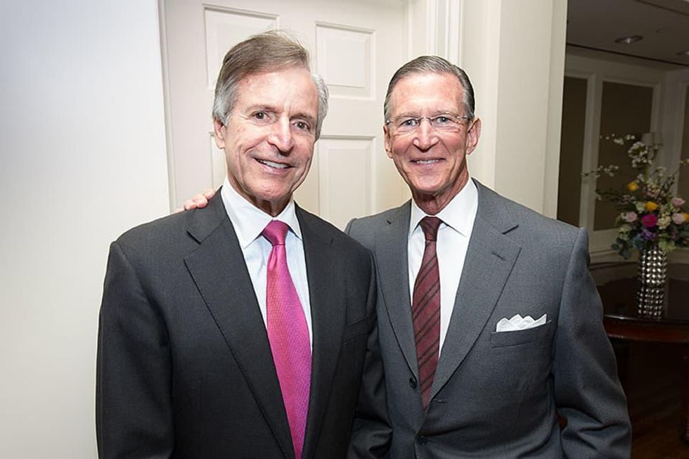 VEPS Luncheon, March 2016, Richard Everett, Charles Tate