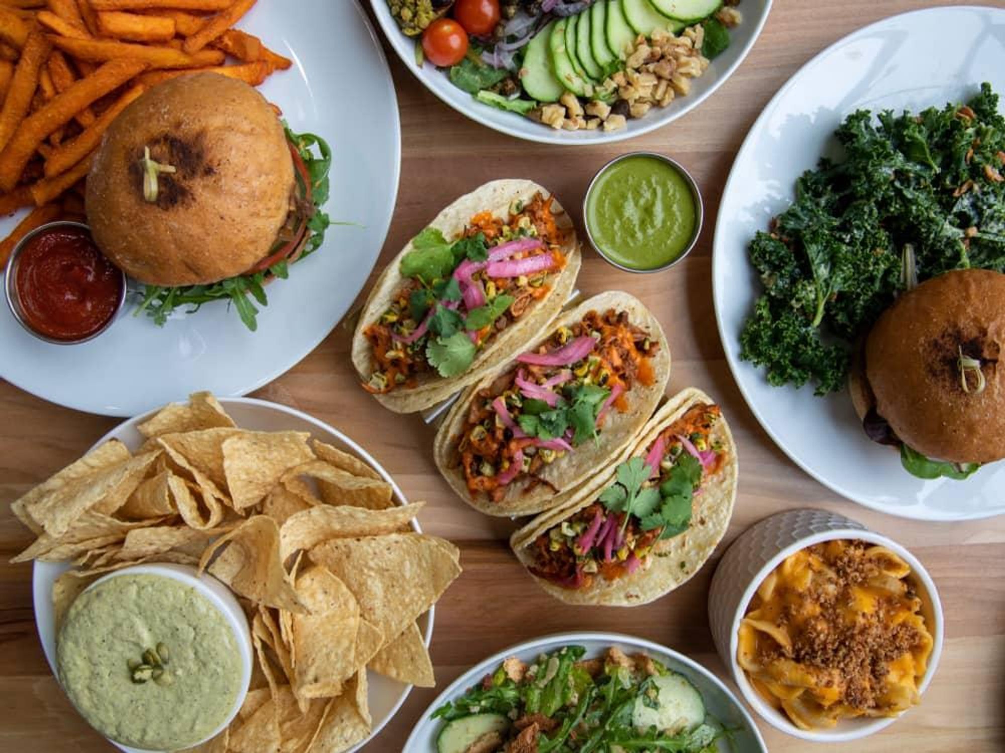 Verdine food overhead shot