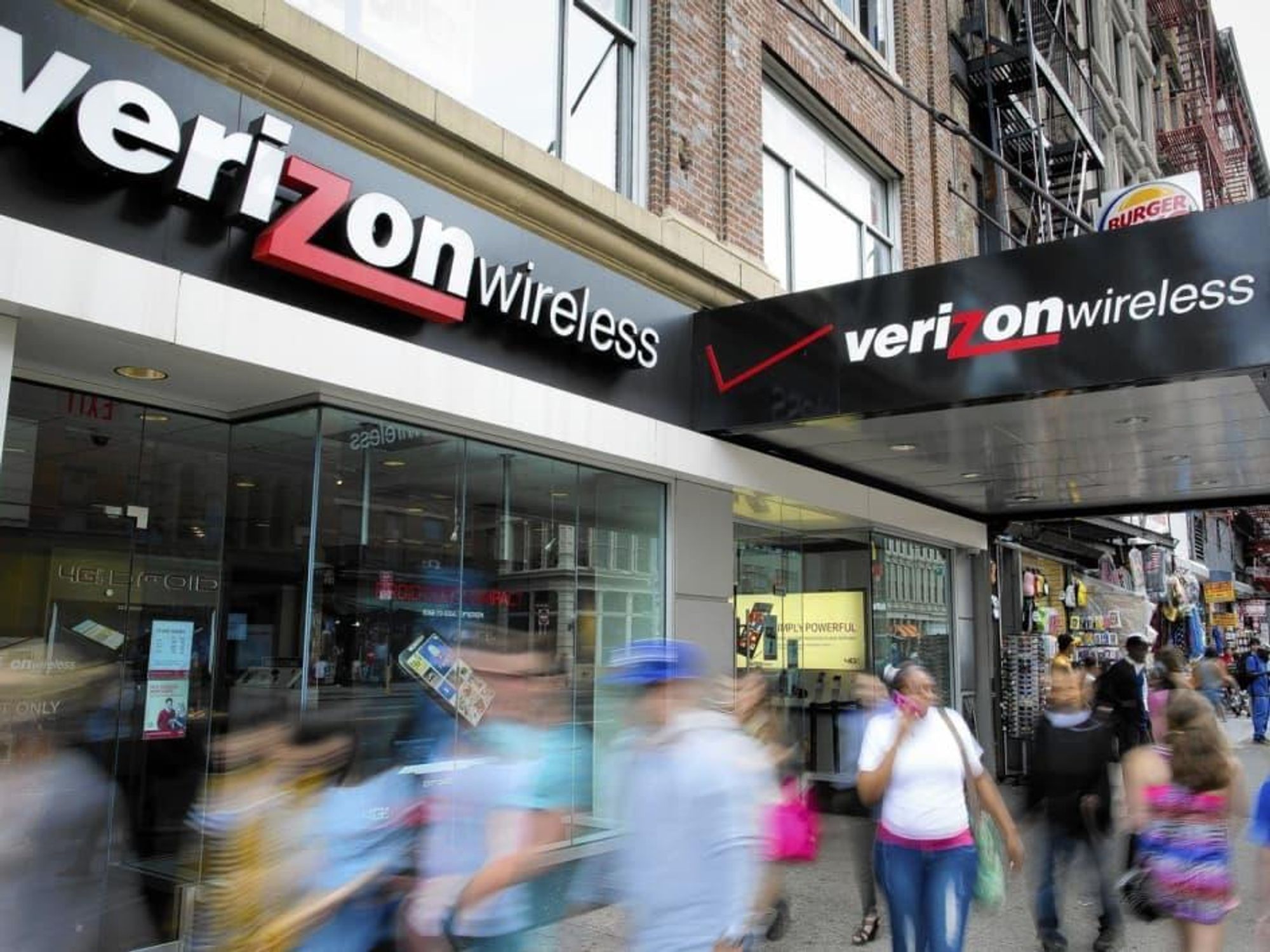 Verizon Wireless storefront