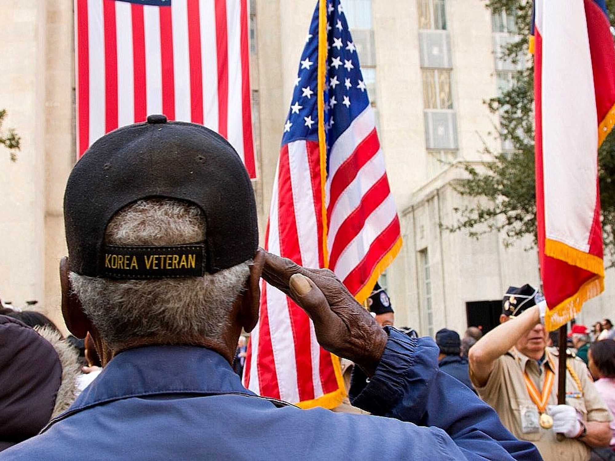 Veterans Day Houston City Hall