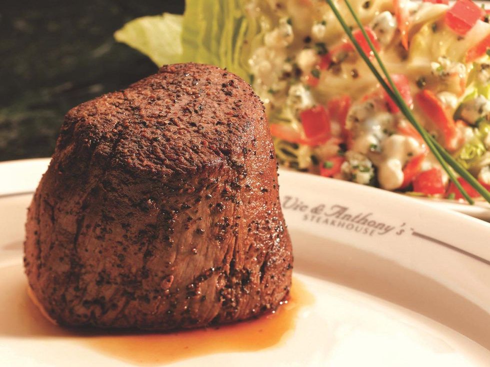 Vic & Anthony's Steakhouse Houston steak
