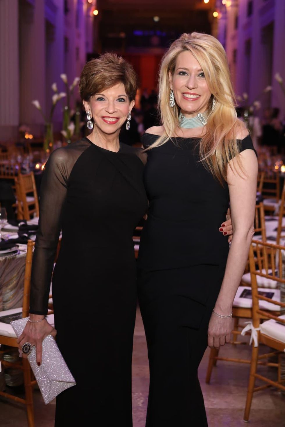 Vicki Rizzo and Mauri Oliver at Stages Gala 2017