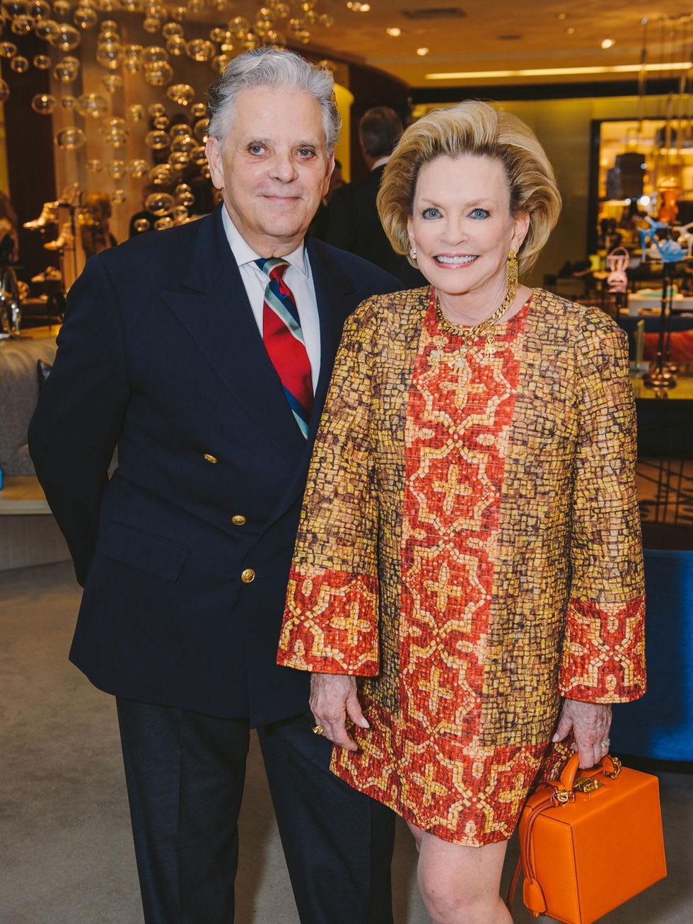 Victor and Jerry Ann Costa at the Passion for Fashion kickoff December 2013