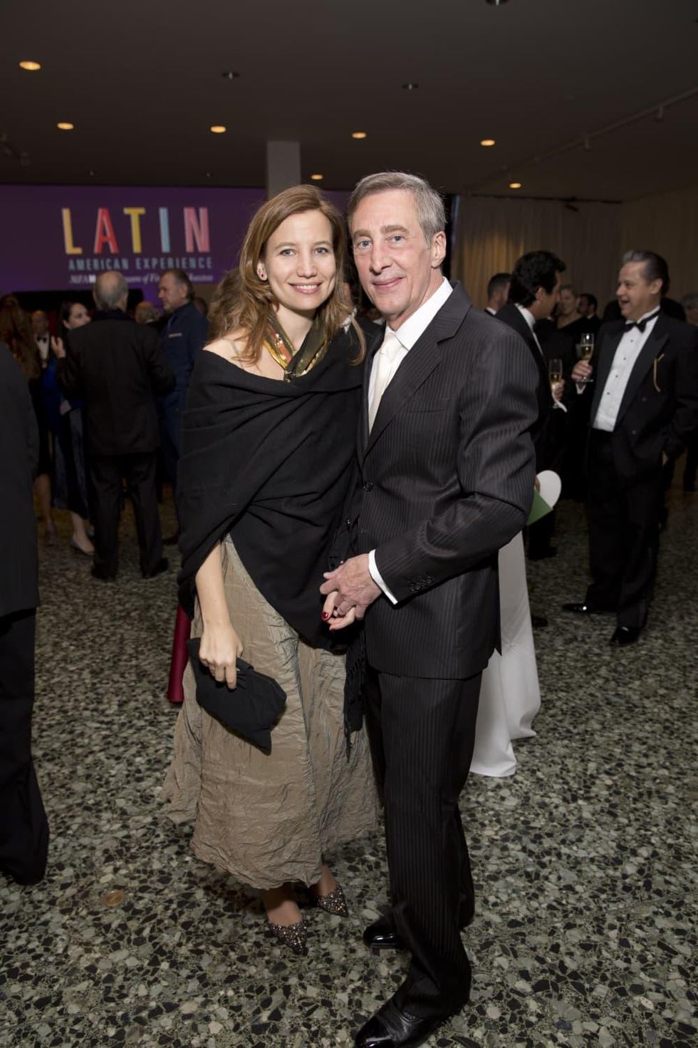 Victoria Goldstein, Randall Jamail at Latin American Experience