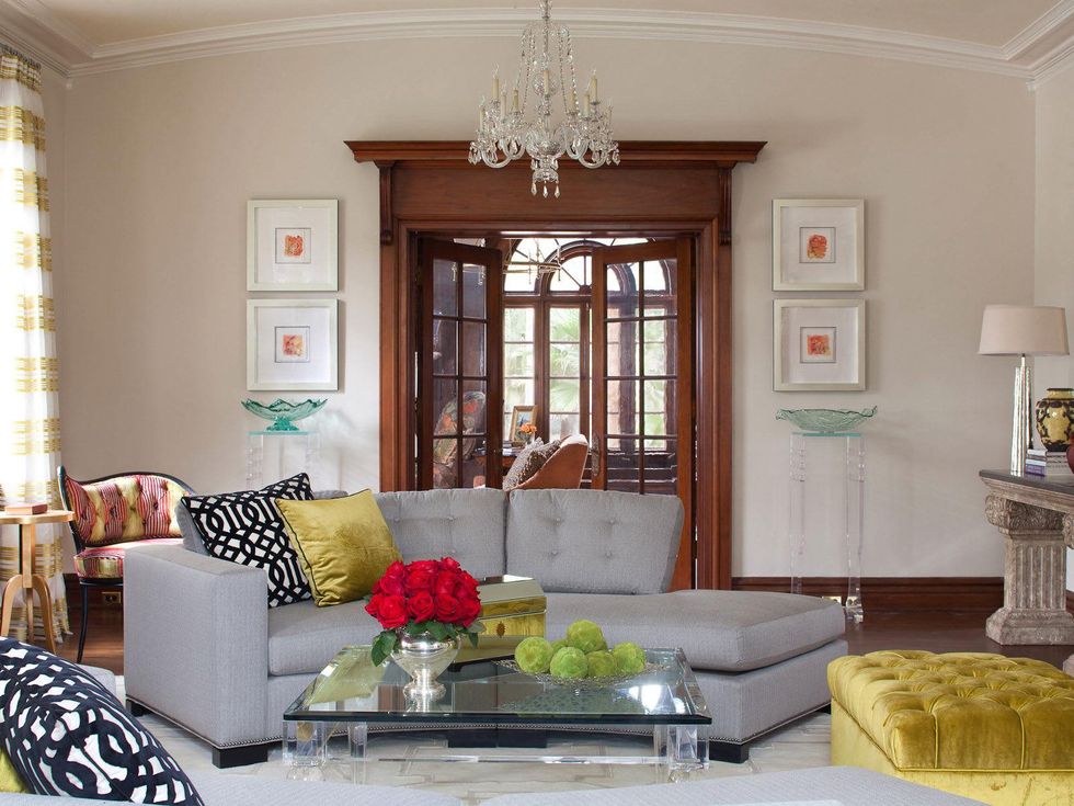 Villa de Luxe, Designer Showcase Home, January 2013, living room