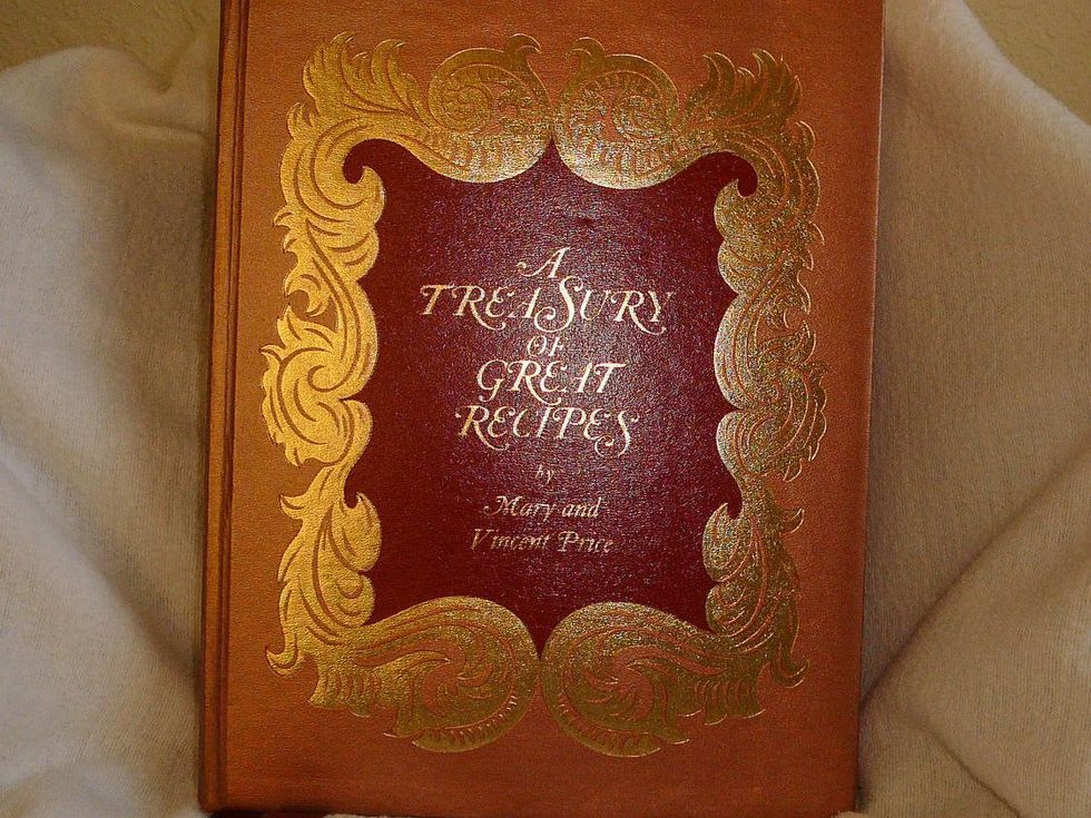 Vincent Price cookbook