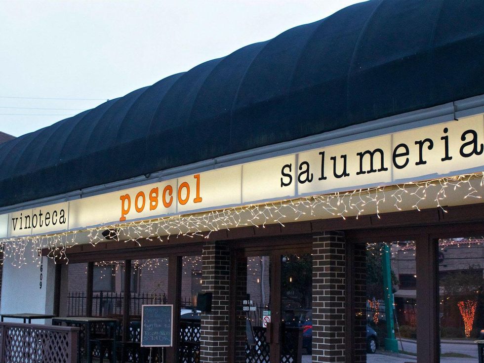Vinoteca Posc\u00f3l restaurant Houston exterior