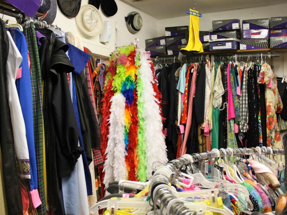 Vintage Oasis Houston interior clothing shopping