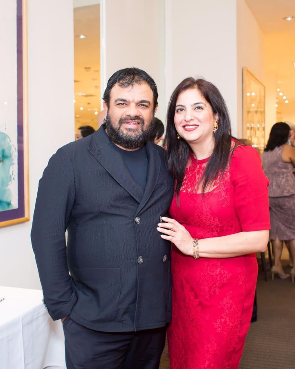 Vipul Anand, Geeta Anand at International Soiree kickoff
