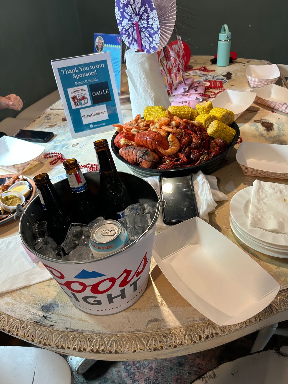 Vita Living crawfish boil 2025