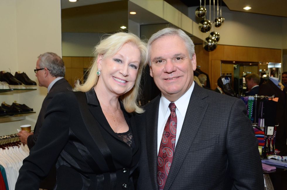 Vivian and Ben Dugger at the Festari Holiday Party December 2014