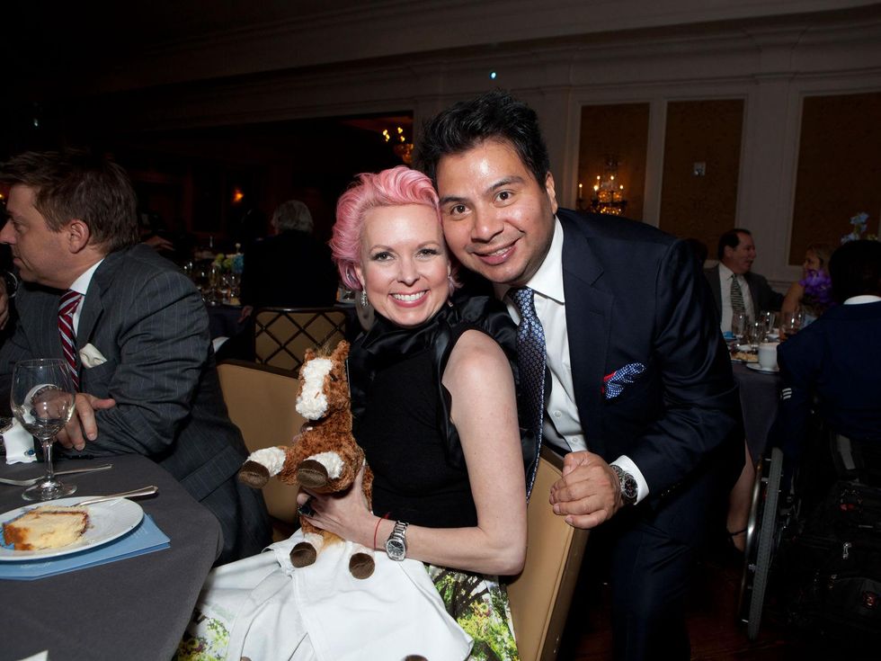 Vivian Wise and Sergio Morales at the SIRE Under the Stars event April 2014