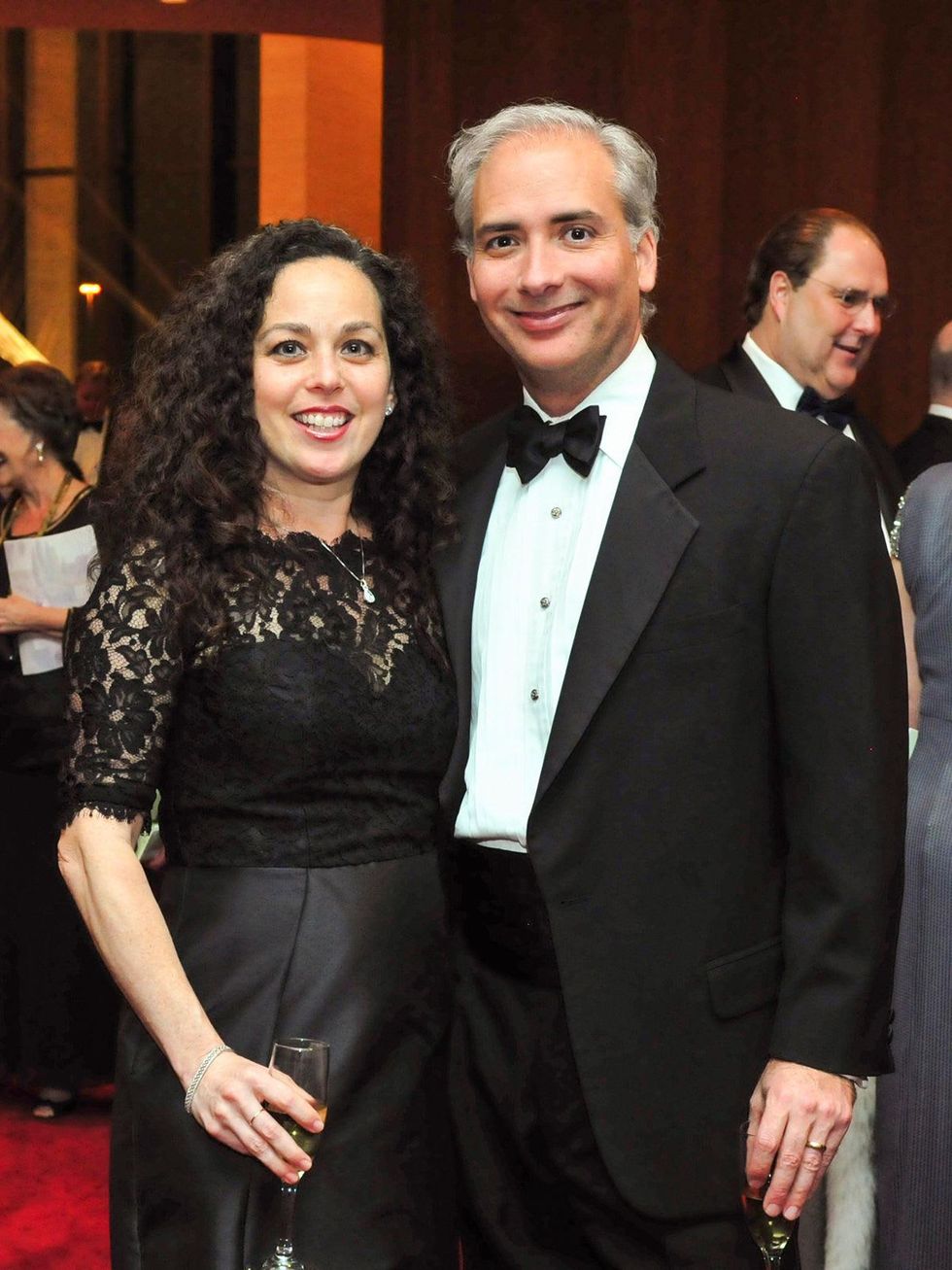 Viviana and David Denechaud at the Houston Symphony Wine Dinner March 2014