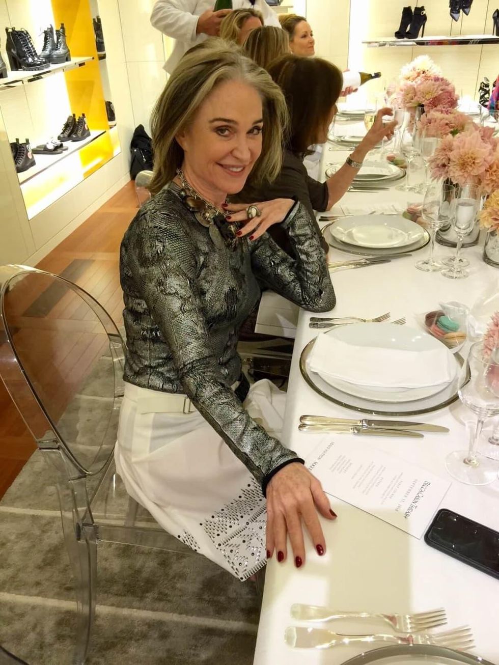 Vogue, Louis Vuitton lunch, 9/26 Becca Cason Thrash