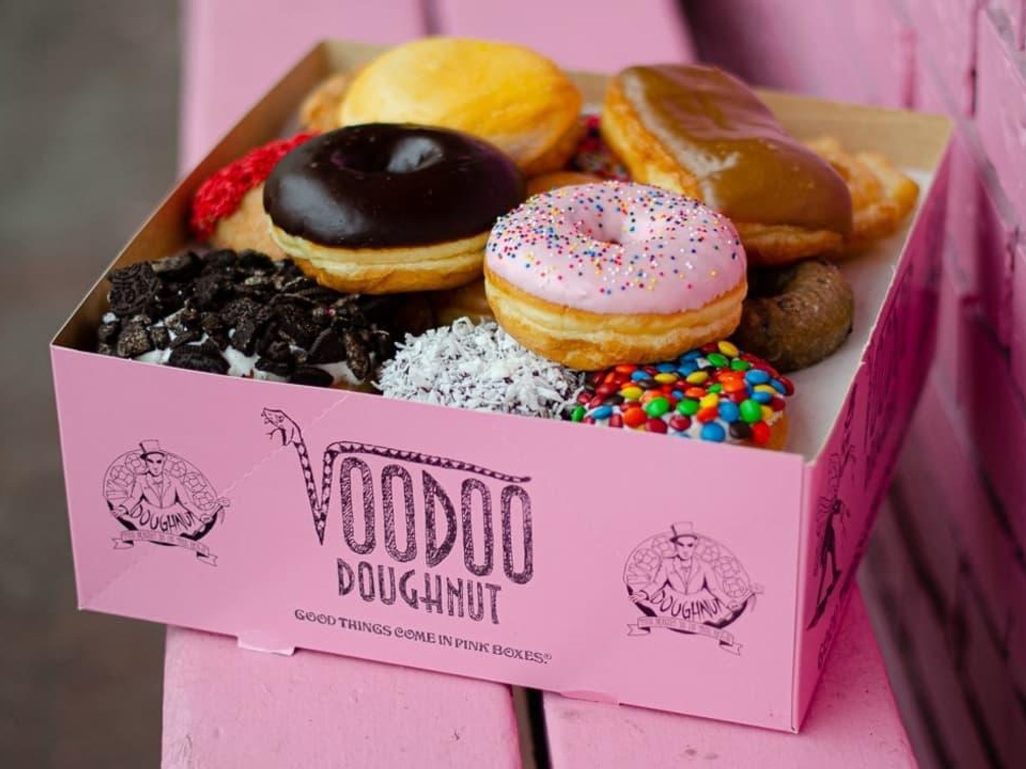 Edgy Portland doughnut chain opens fourth Houston-area location in Katy with drive-thru, murals, and wicked treats