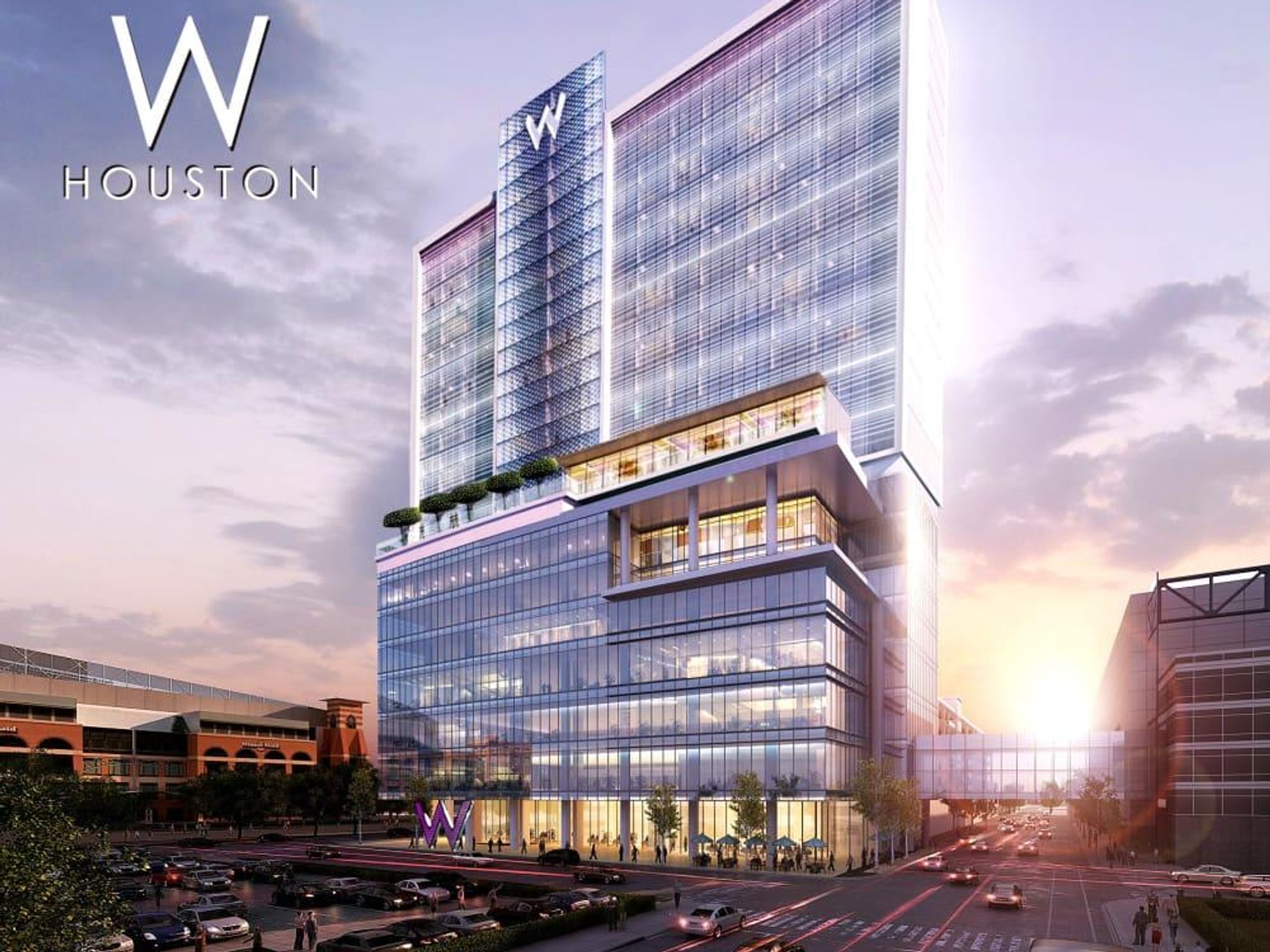 W Hotel downtown proposed rendering