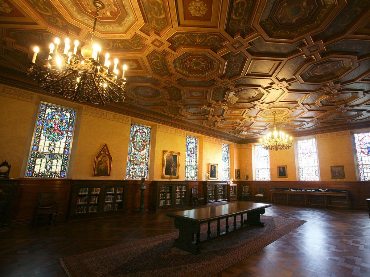 Armstrong Browning Library on the Baylor University campus ...