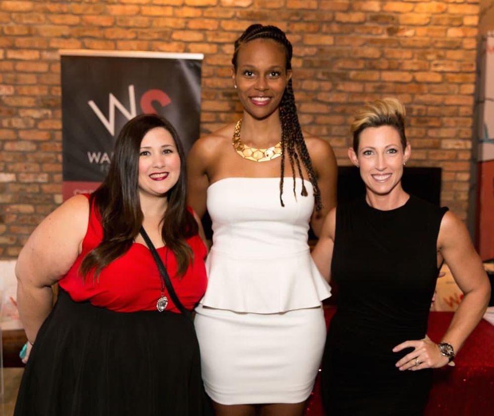 Wade Smith book launch, June 2014, Hollie Fulsom, Rita Smith, Cindy Canas