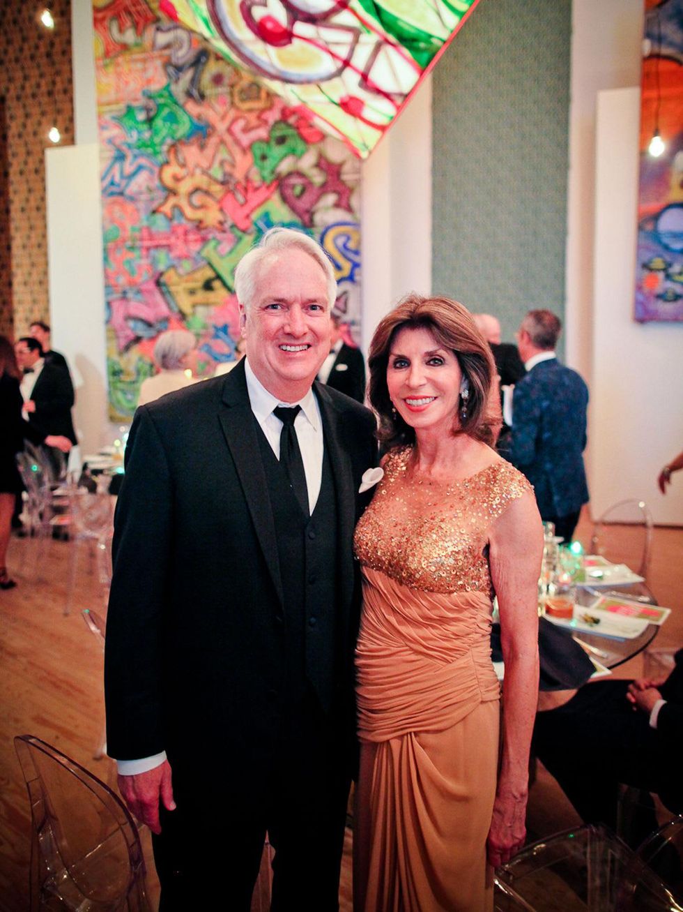 Wade Wilson and NAME at the CAMH Gala April 2014