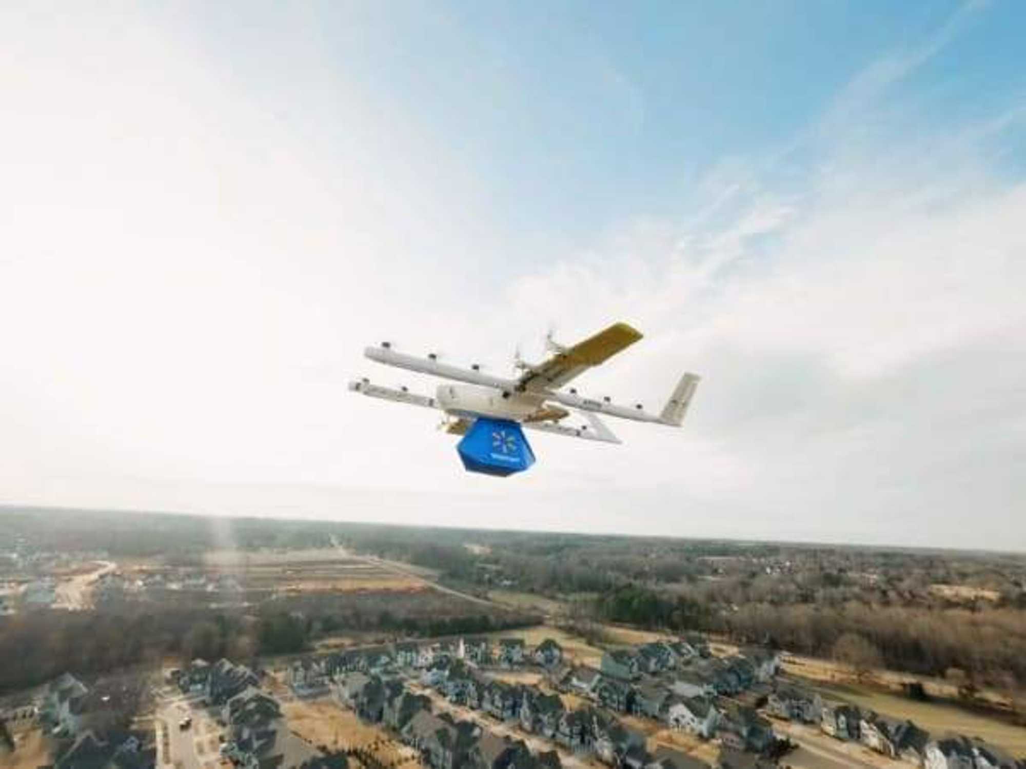 Walmart drone delivery