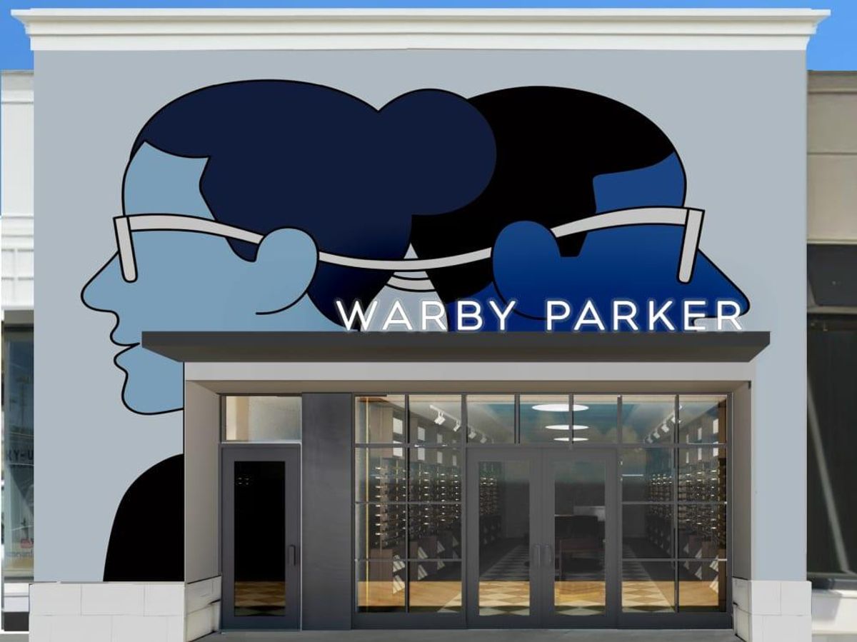 The Highland Village location boasts an eyecatching mural