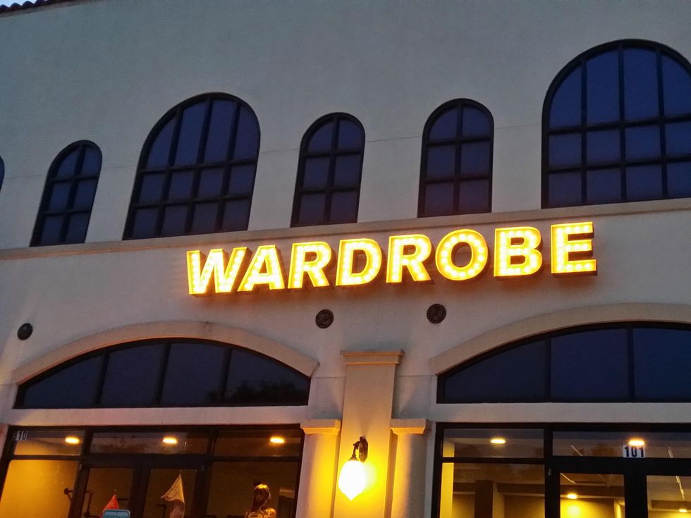 Wardrobe boutique exterior