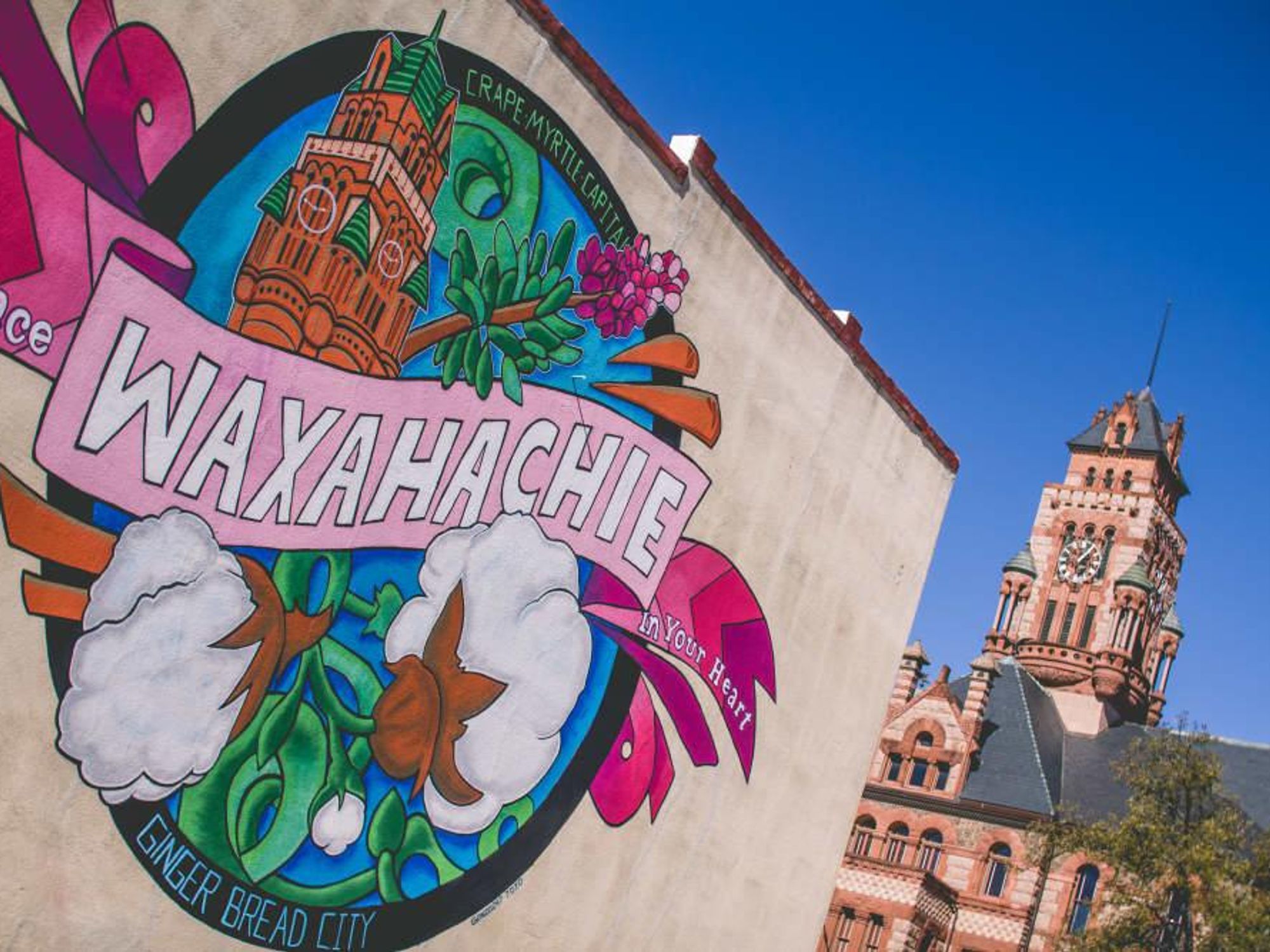 waxahachie mural