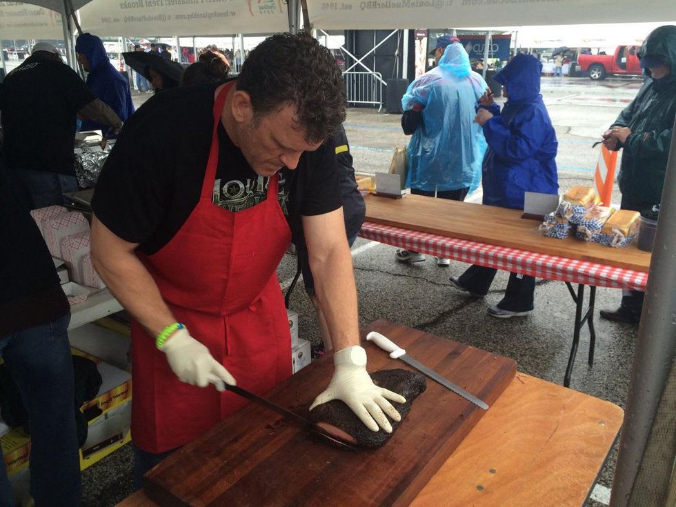 Wayne Mueller Louie Mueller Houston Barbecue Festival BBQ