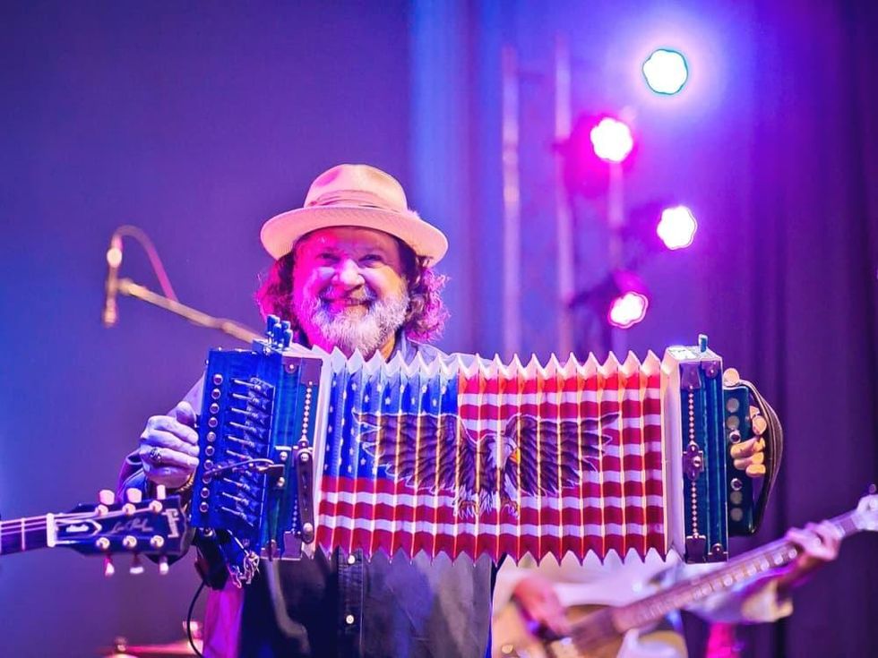 Wayne Toups at Orange Show Gala