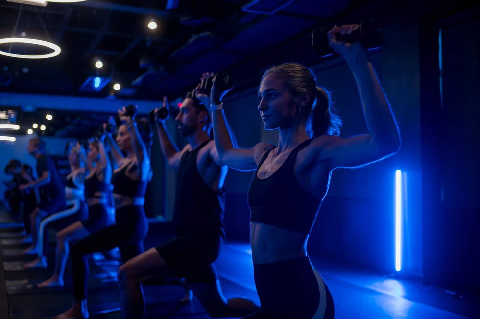 Weight class at class at Ritual one