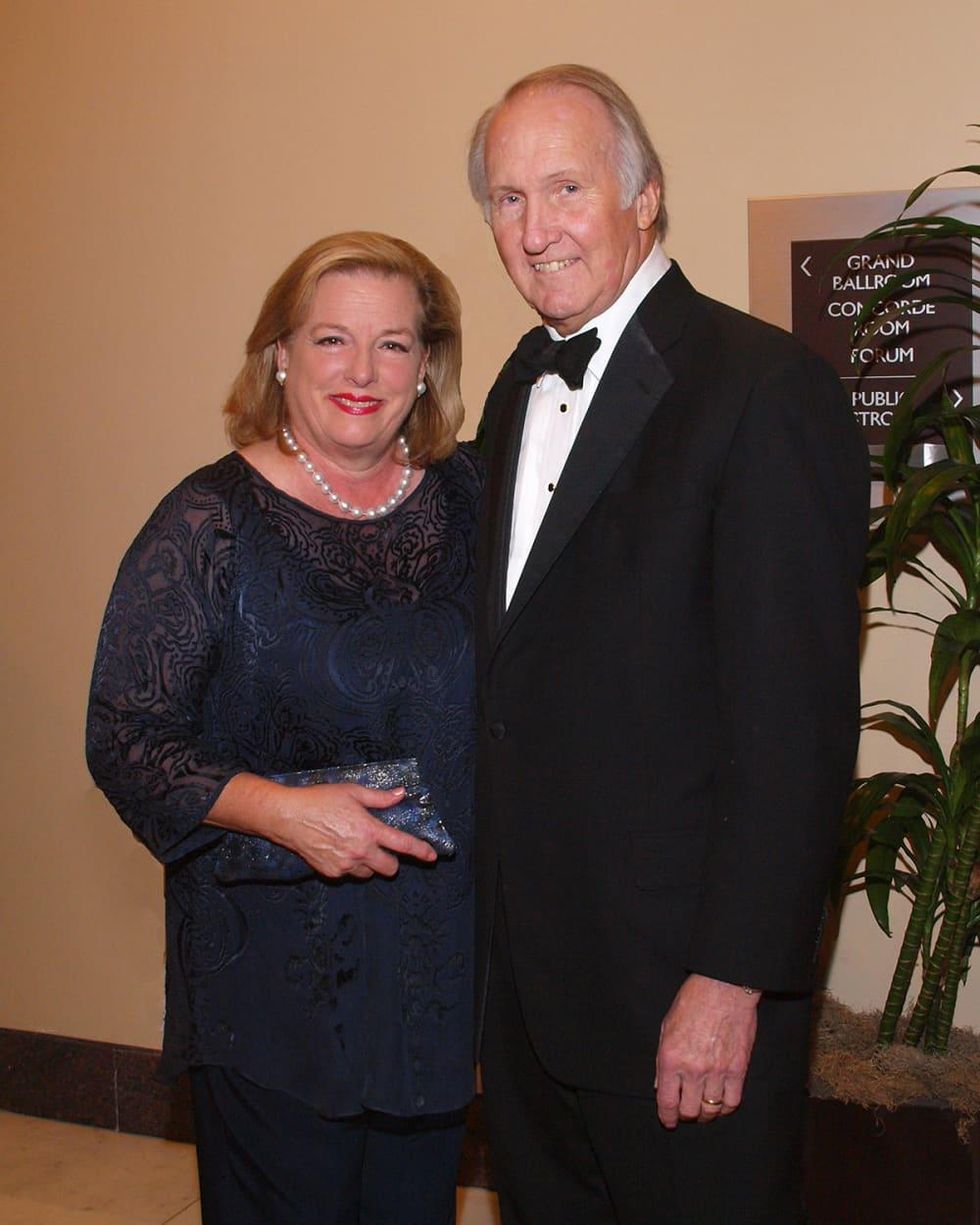 Welch Foundation banquet Molly Crownover, Jim Crownover
