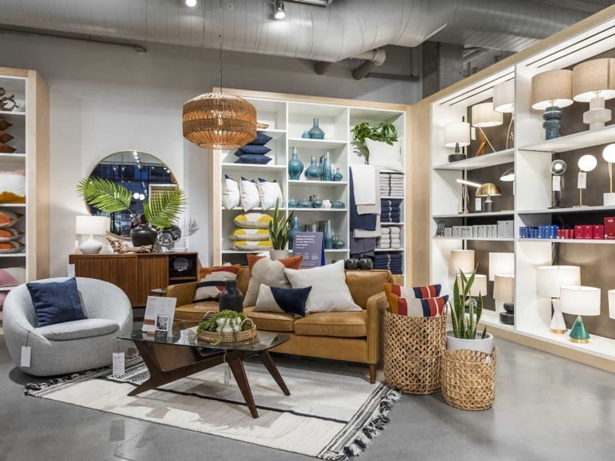 West Elm store interior