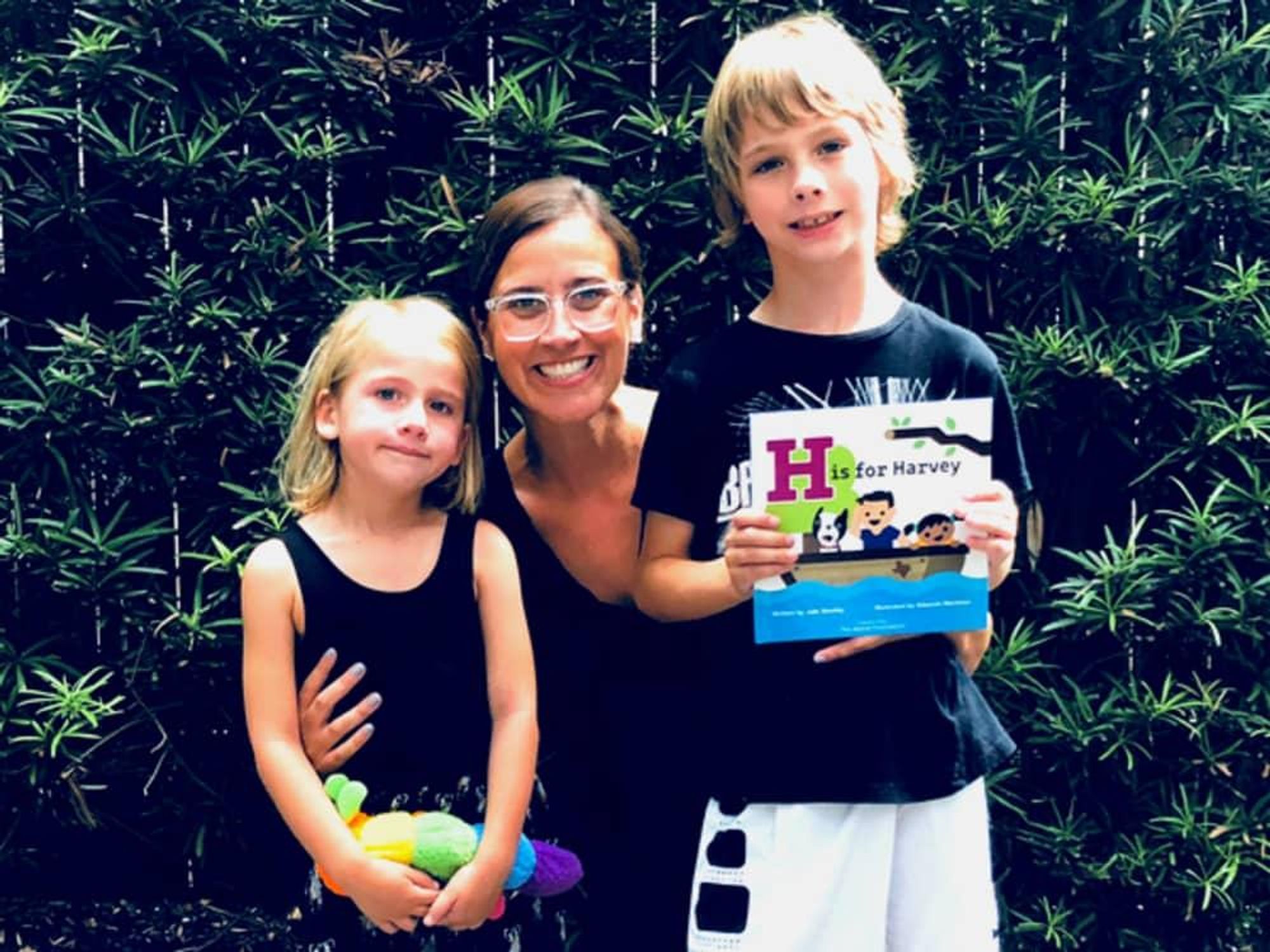 West University West U mother Hurricane Harvey children's book Julie Beasley