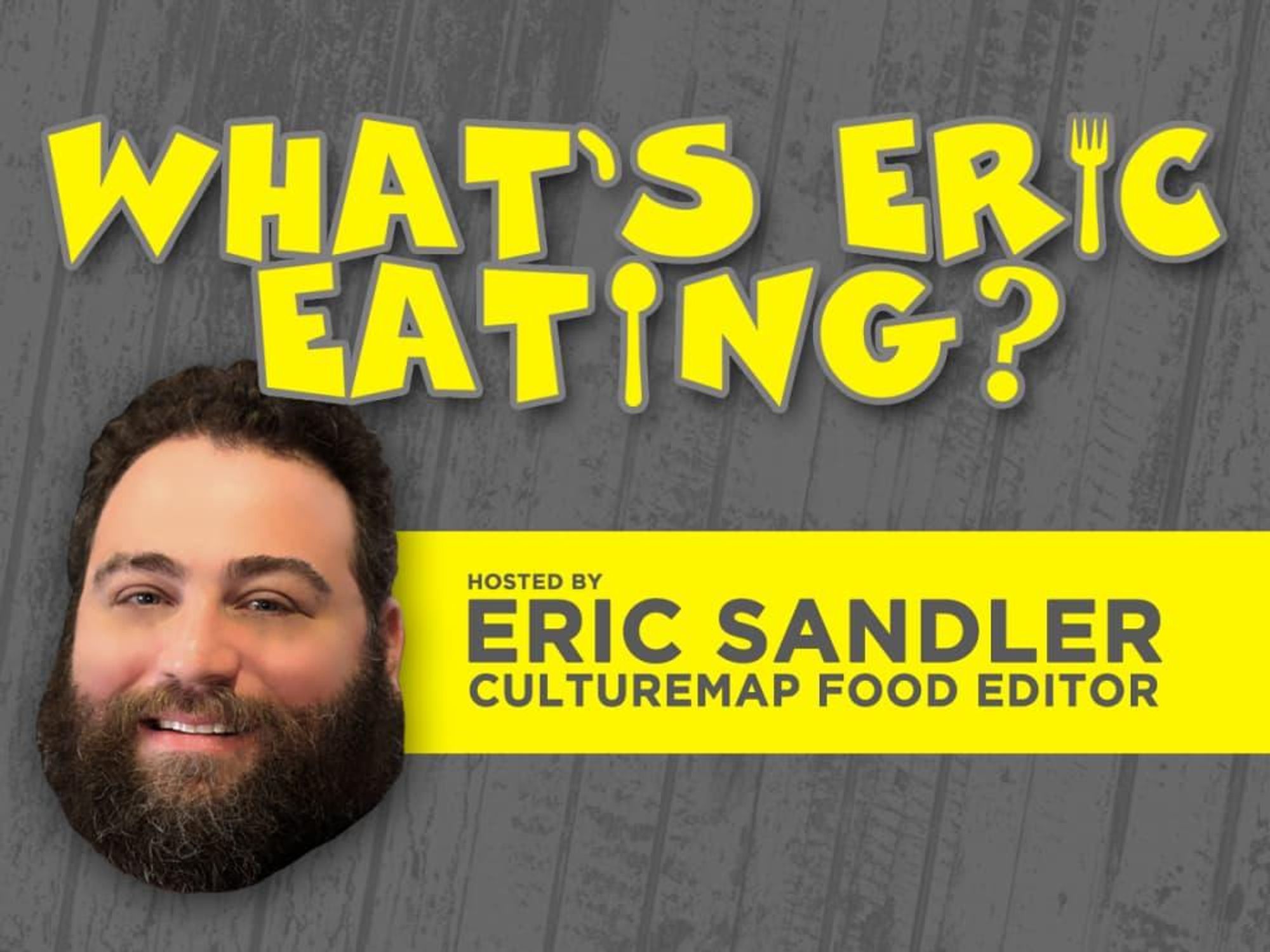 What's Eric Eating podcast graphic