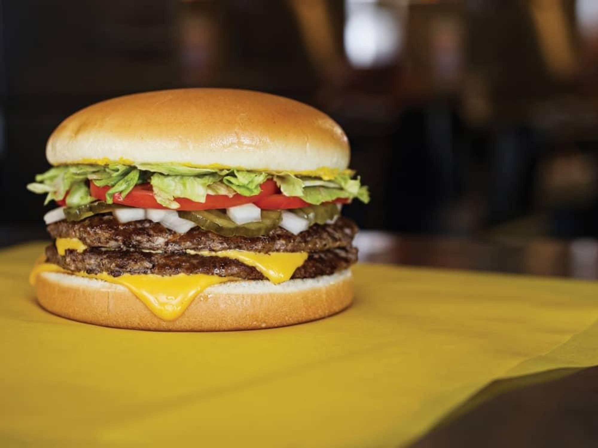 Whataburger Double Meat Double Cheese