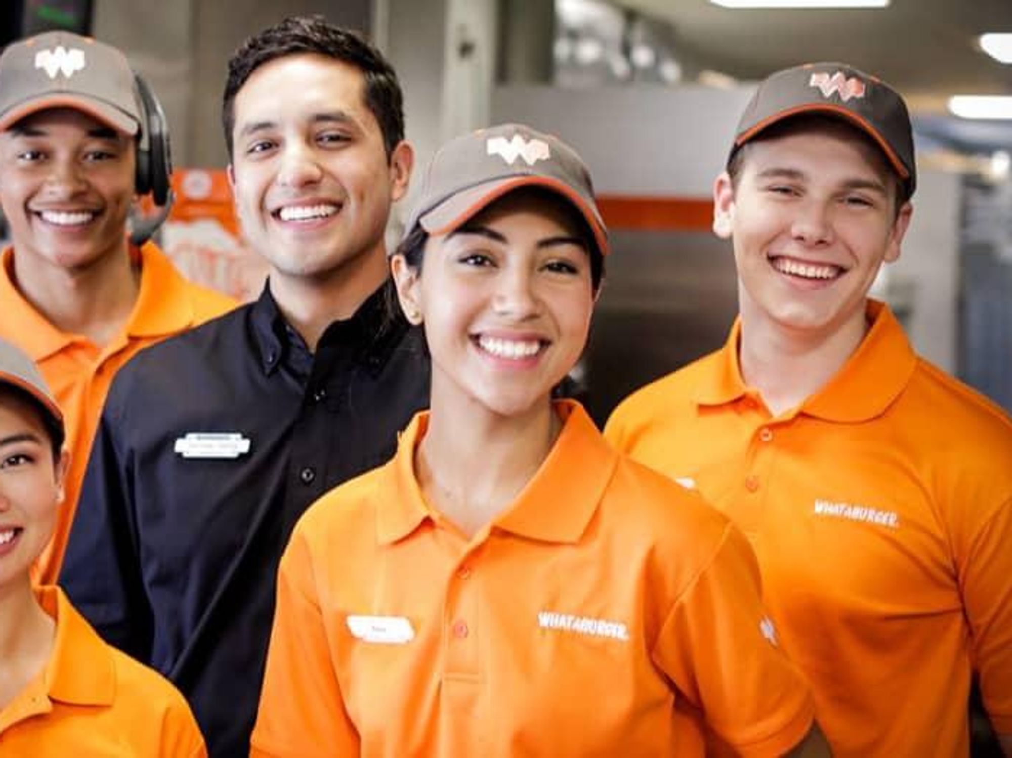 Whataburger uniform employee orange - Gem