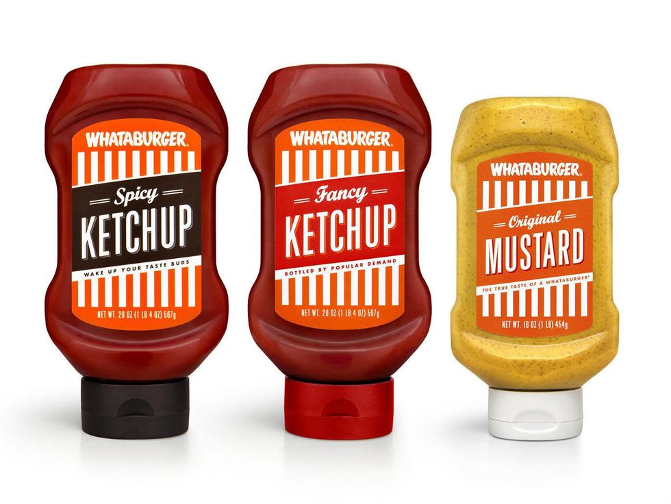 Whataburger Condiments (Pack of 1) (Spicy Ketchup 20oz)