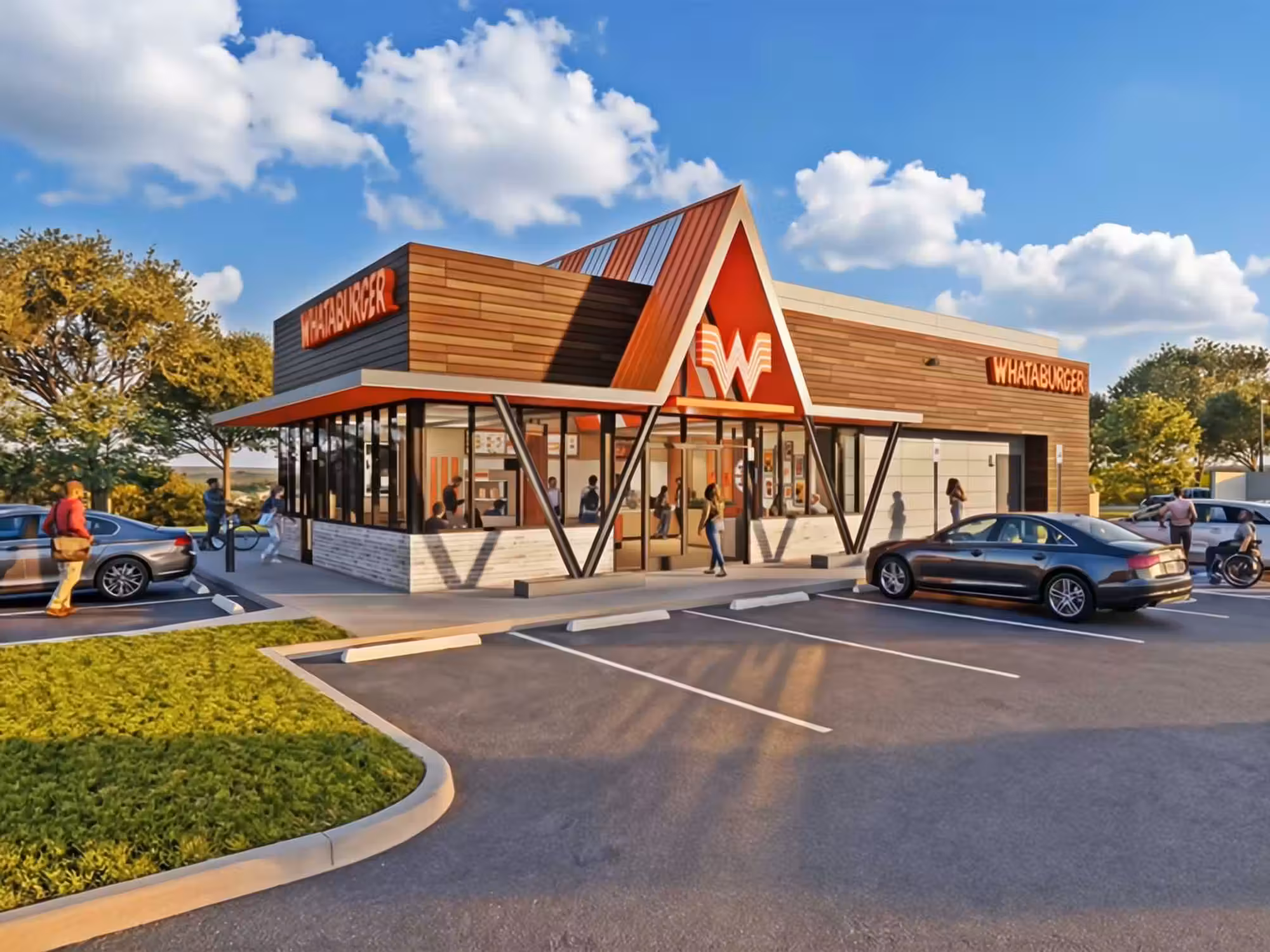 Whataburger Legacy restaurant design
