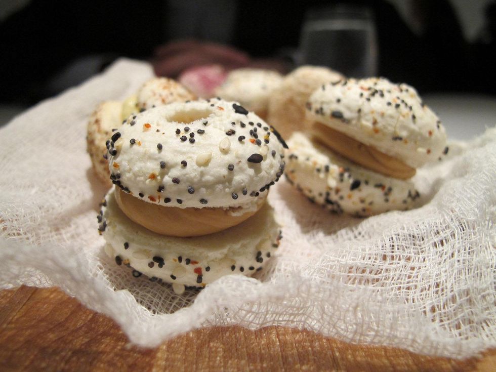 where to eat right now, February 2013, The Pass, Everything Bagel Macaron