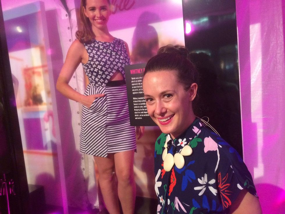 WHIT designer Whitney Pozgay and Barbie design