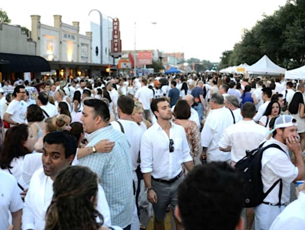White Linen Night in the Heights