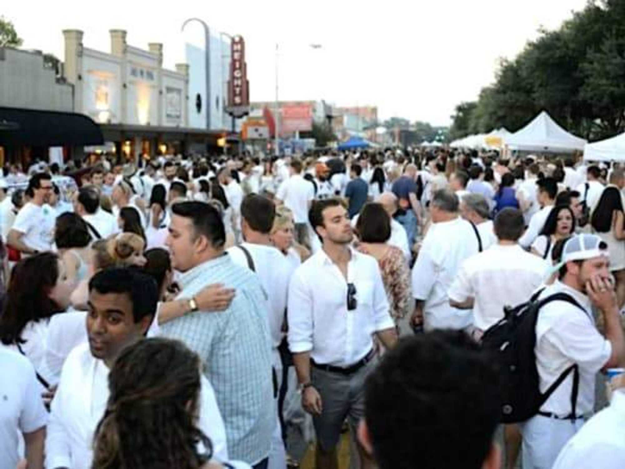 White Linen Night in the Heights