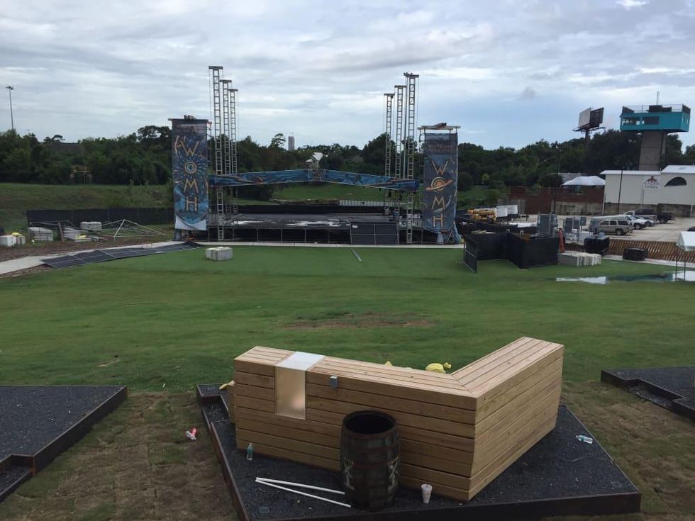 White Oak Music Hall patio view