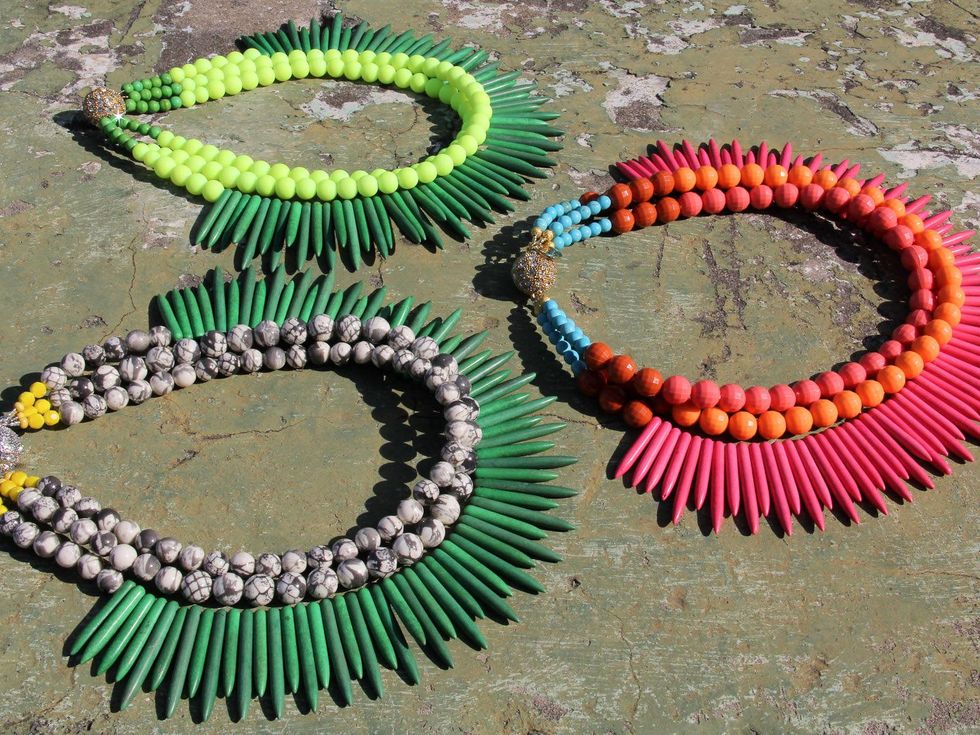 Whitney's Noble House Jewelry, spike necklaces