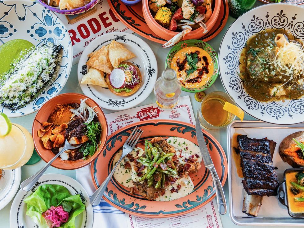 Wild Oats food spread