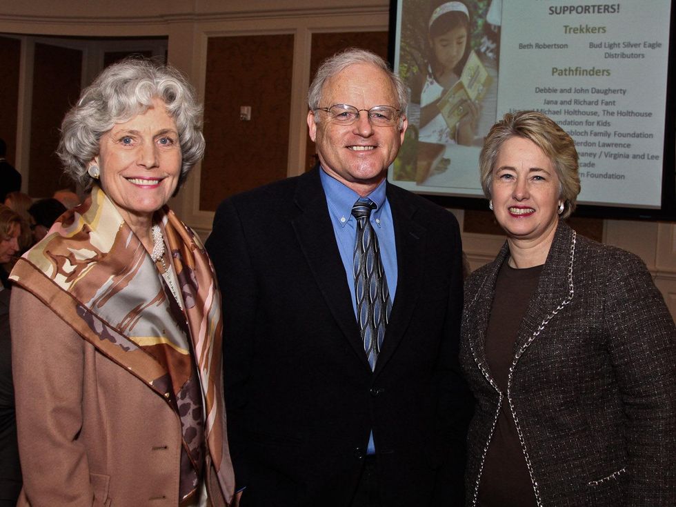 Wilderness Houston luncheon, February 2013, Beth Robertson, Richard Louv, Mayor Annise Parker